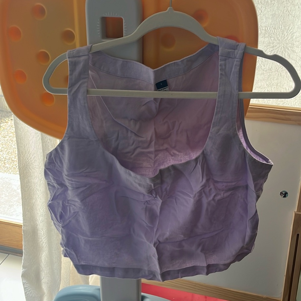 Linen tank top